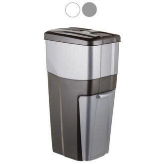 Bama Cubo De Basura Selectiva Trypla Blanco L 38 Bama