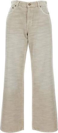 Haikure Straight Jeans - Dames - Regular Fit Jeans - Wit - W28 - Katoen - Jeans