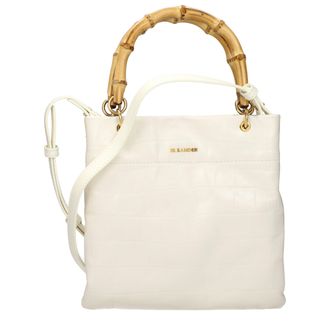 Jil Sander Beige Leather Womens Handbag