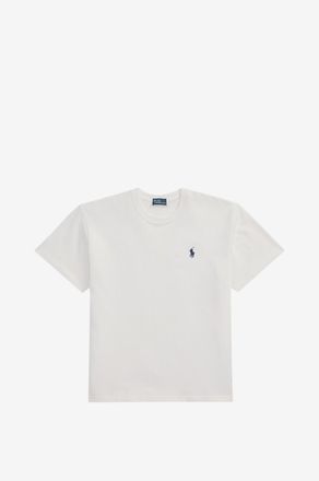 Polo Ralph Lauren T-Shirt mit Rundhalsausschnitt aus bestickter Baumwolle