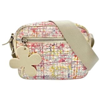 Chanel Pre-owned Cross Body Bags, female, Multicolor, Size: ONE SIZE Pre-owned Vintage Canvas Shoulder Bag