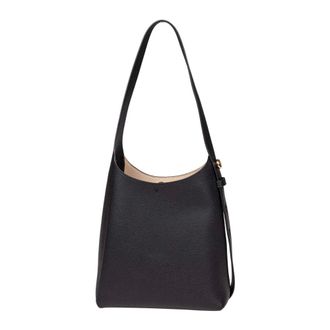 Tory Burch Shoulder Bags, female, Black, ONE SIZE, Romy Small Hobo Bag