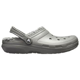 Crocs Mens Classic Lined Clogs - Shoes Slate Grey/Slate Grey Size 10.0