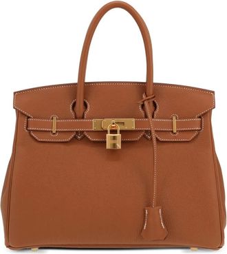 Herm&egrave;s 2024 Birkin 30 shopper - Bruin