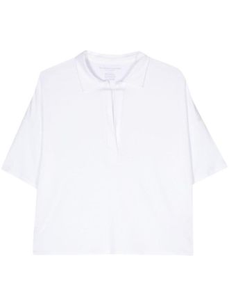 Majestic Filatures Oversized Viscose Polo Shirt