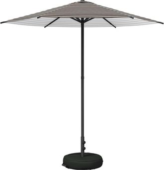 vidaXL Paraguas De Jard&iacute;n Con Base 230 X 230 Cm Poli&eacute;ster Rectangular Vidaxl