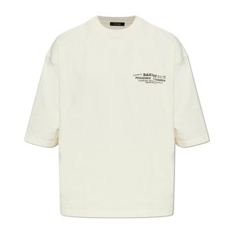 Willy Chavarria T-Shirts, male, Beige, Size: S Panaderia T-Shirt