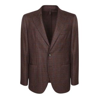Dell'Oglio Formal Blazers, male, Multicolor, Size: XL Structured Jacket