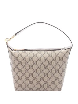 Gucci 2016-2025 Mini GG Supreme Ophidia shoulder bag - Brown