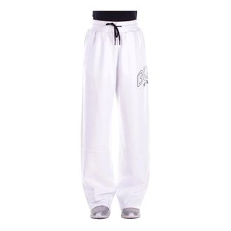 GCDS Sweatpants, female, White, Size: XS Trousers