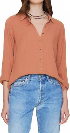 Xirena Scout Shirt In Soft Terra