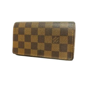 Louis Vuitton Pre-owned Vintage Bi-fold Portemonnee - unisex - Pre-owned - Bruin - Maat: ONE Size