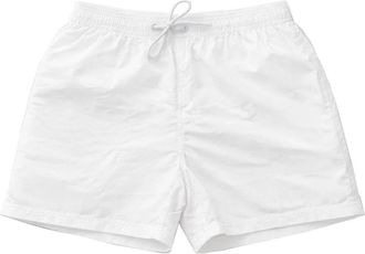 Aquascutum Zwemshorts - Heren - Strandmode - Wit - S - Polyester - Badmode