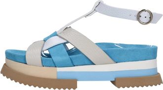 Fabi Platte sandalen - Dames - Sandalen - Veelkleurig - 37 EU - Leer - Schoenen