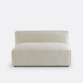 La Redoute Interieurs Modulaire zetel, 2-zit, bouclette, Seven