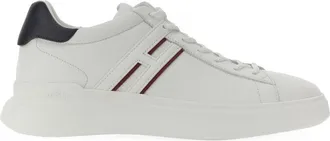 Hogan H580 Low-Top White Leather Sneakers