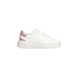 Guess Schoenen, Dames, Wit, 40 EU, Leer, Elbina Sneaker
