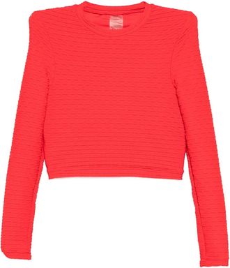 Duskii Top corto - Rosso