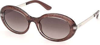 Guess GU00355 69F Womens Sunglasses Burgundy Size 55