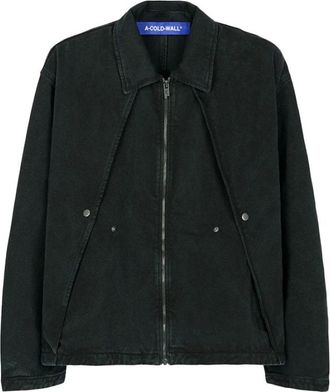 A-Cold-Wall* Augment Jacket - Heren - Zomerjassen - Zwart - L - Katoen - Jassen