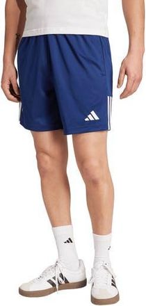 adidas Sereno 3-Stripes AEROREADY Shorts in Dark Blue/White at Nordstrom Rack, Size Xx-Large