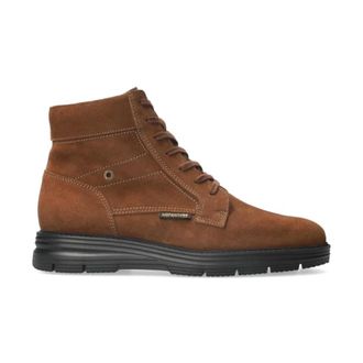 Mephisto Cameron Heren Enkellaars - Heren - Veterlaarzen - Bruin - 41 EU - Su&egrave;de - Schoenen