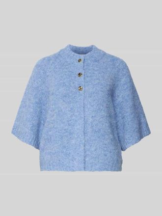Neo Noir Neo Noir Strickjacke mit Knopfleiste Modell Benutta in Hellblau, Gr&ouml;&szlig;e 34