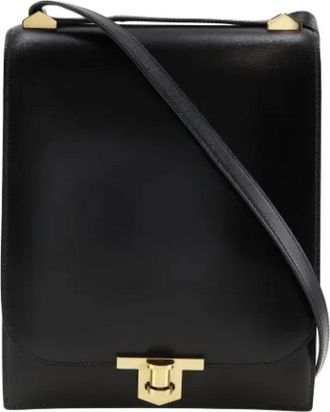 Herm&egrave;s Pre-owned Fabric shoulder-bags - Dames - Vintage Schoudertas - Zwart - ONE Size - Vintage