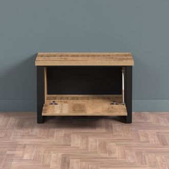 HOME AFFAIRE Sitzbank »Elda« 1 Stk. tlg. Sitzbank mit 1 Gasdruckdämpfer Klappe - (B/T/H) 73/39/47 cm