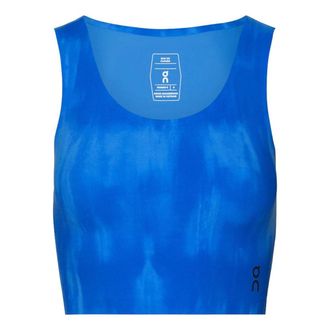 On Running (WMNS) On Running Studio Open Back Crop Top Blue 1WF10500018