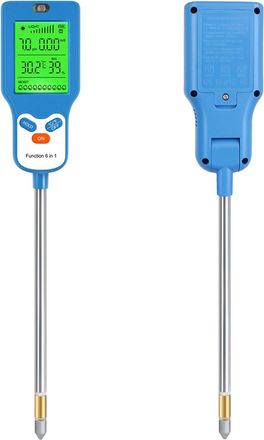 OEM Medidor De Ph Del Suelo 6 En 1: Analizador De Suelo, Medidor De Humedad/luz/ph, Kit De Herramientas De Jardiner&iacute;a Para El Cuidado De Las Plantas, Dete