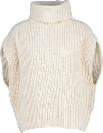 Am&eacute;lie & Am&eacute;lie Maglione Lamezia - - Knitwear - Donna - Bianco - ONE SIZE