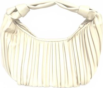 Billini Effie Scrunched Handbag In Bone