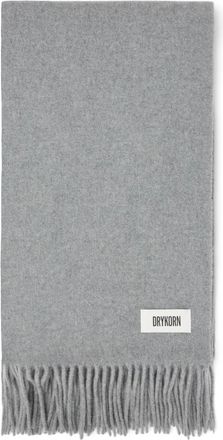 Drykorn Gaze Sjaal - unisex - Wintersjaals - Grijs - ONE Size - Wol - Accessoires