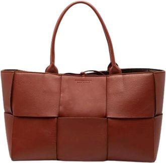 Bottega Veneta Pre-owned Tote Bags, female, Brown, Size: ONE SIZE Pre-owned Tote Bag