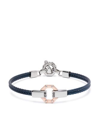 Baraka 18kt roségouden armband met diamant - Roze