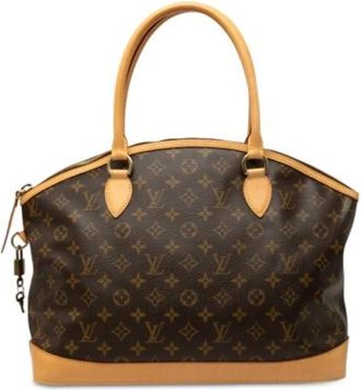 Louis Vuitton Pre-owned Lockit Horizontal - Dames - Vintage Handtas - Bruin - ONE Size - Leer - Vintage