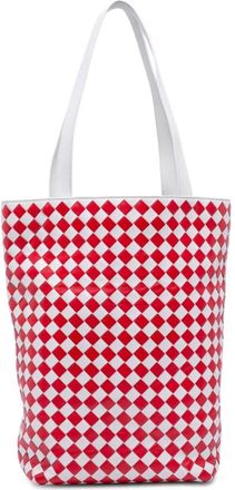 Bottega Veneta Pre-owned Tote Bags, female, Multicolor, Size: ONE SIZE Pre-owned Vintage Woven Tote Bag