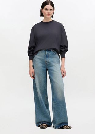 Ganni Blue Tint Rigid Lari Jeans - Size 24W/33L Organic Cotton