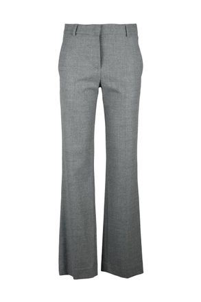 Ql2 Quelledue Straight Leg Pants Virgin Wool - Grey