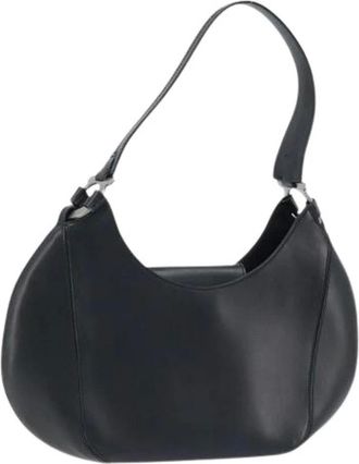 Ferragamo Pre-owned Shoulder Bags, female, Black, Size: ONE SIZE Pre-owned Shoulder Bag