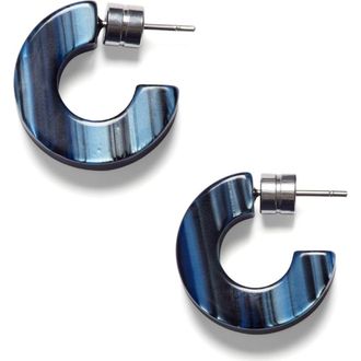 Machete Jewelry Muse Hoops in Indigo at Nordstrom