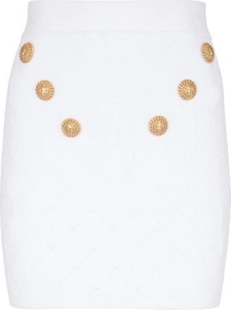 Balmain Mujer, Faldas, Blanco, Talla: S