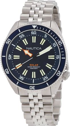 Nautica Vintage Blue Dial Mens Watch NAPNVS404