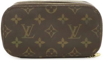 Louis Vuitton Monogram Brown Monogram Pouch (Pre-Owned)