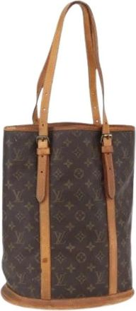 Louis Vuitton Pre-owned Bucket Bags, female, Brown, Size: ONE SIZE Pre-owned Bucket Bag