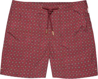 Orlebar Brown Costume da bagno Bulldog con coulisse - Rosso