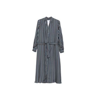 Max Mara Kleedjes, Dames, Blauw, S, Shirt Dress