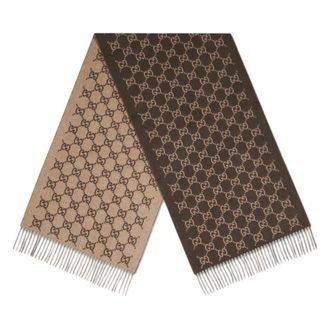 Gucci Winter Scarves, male, Brown, Size: ONE SIZE Scarf