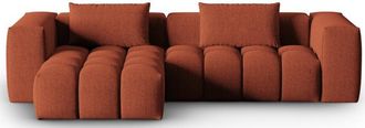 CXL by Christian Lacroix 3-Sitzer Designer Ecksofa Lorella mit Eckteil links - Strukturstoff